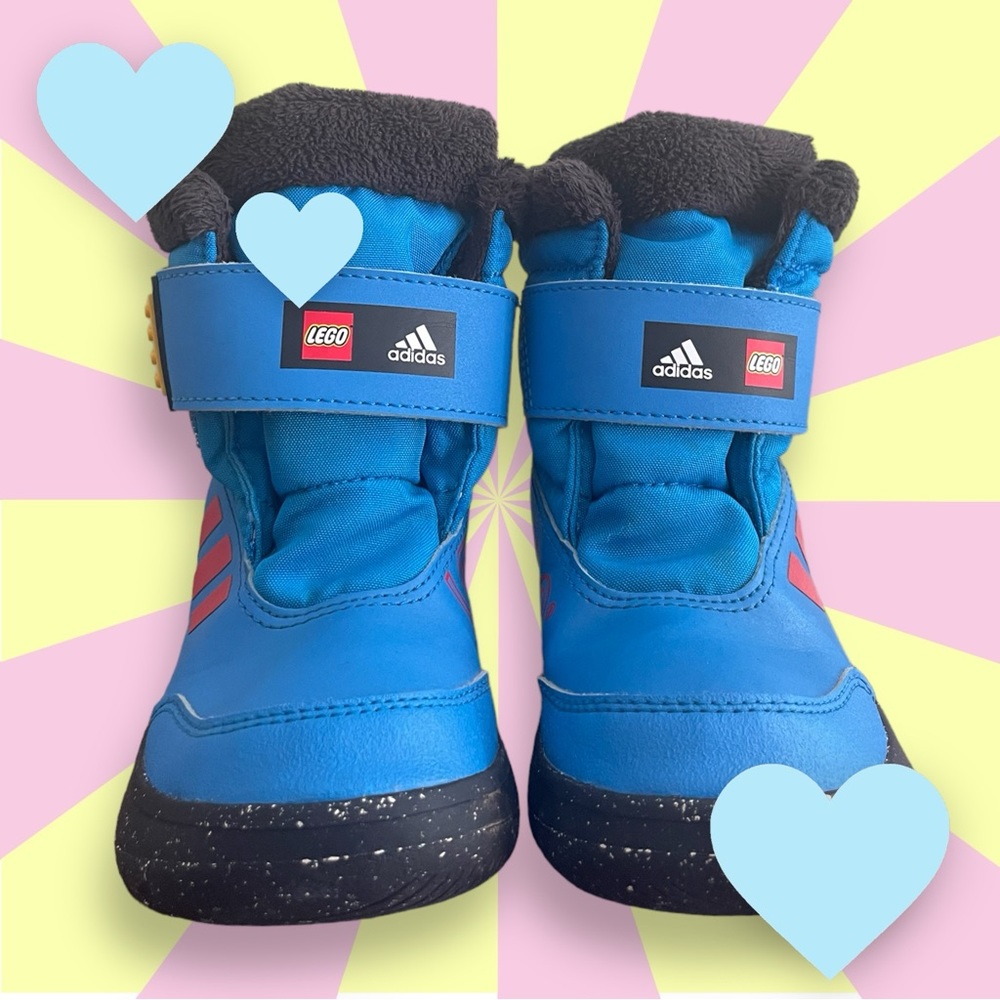 Adorable Adidas LEGO winter boots